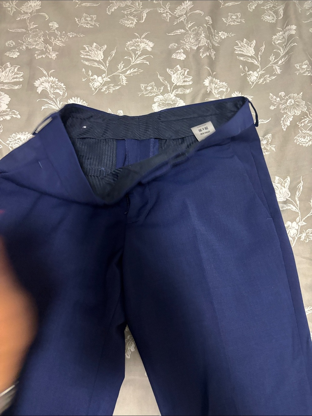 Express Men’s Dress Pants in Navy Blue